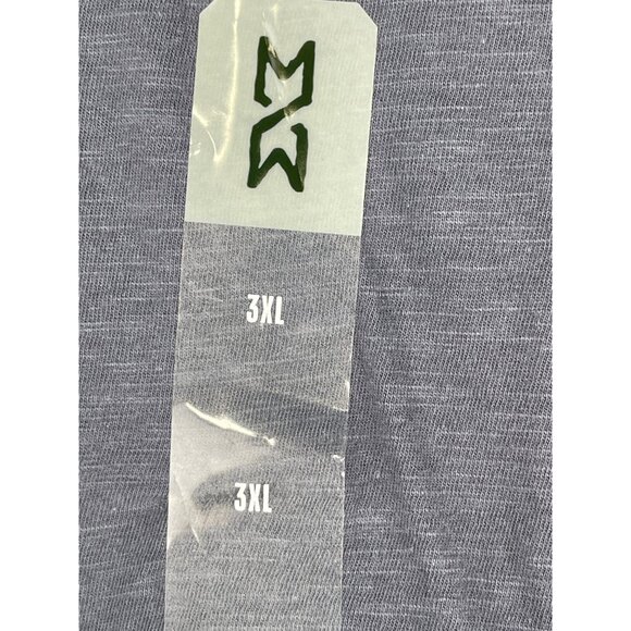 Mutual Weave Mens Big & Tall 3XL T-Shirt Ombre Blue - Picture 7 of 11